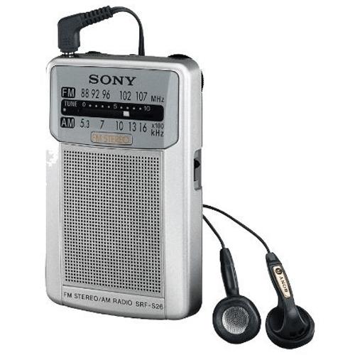 Radio Portátil Altavoz Sony SRFS26S Radio Portátil Altavoz Sony SRFS26S